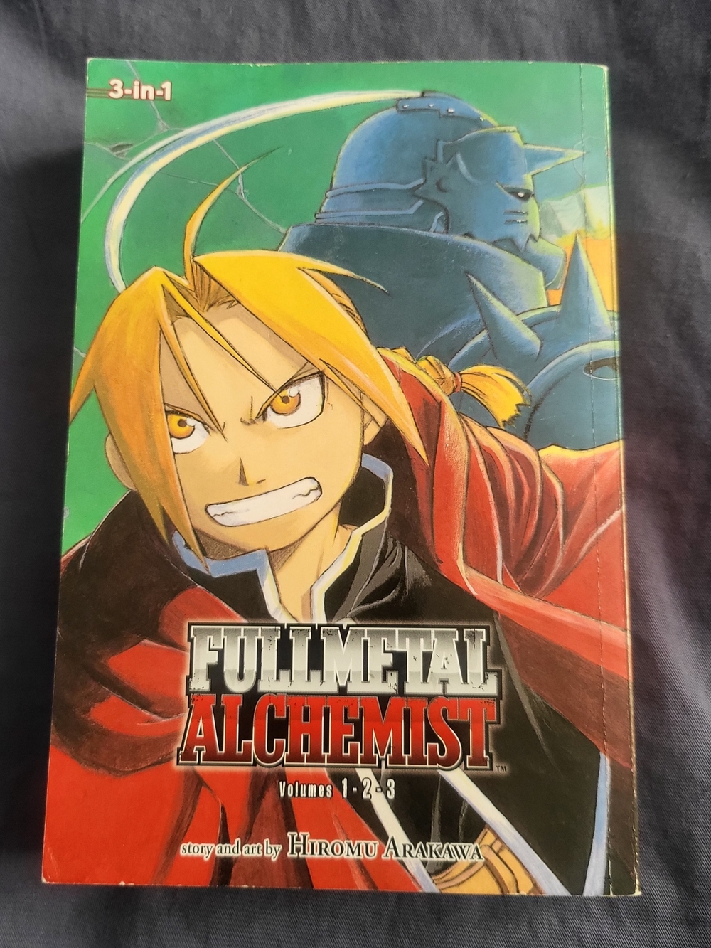 Fullmetal Alchemist Volumes 1-3 Manga Paperback -